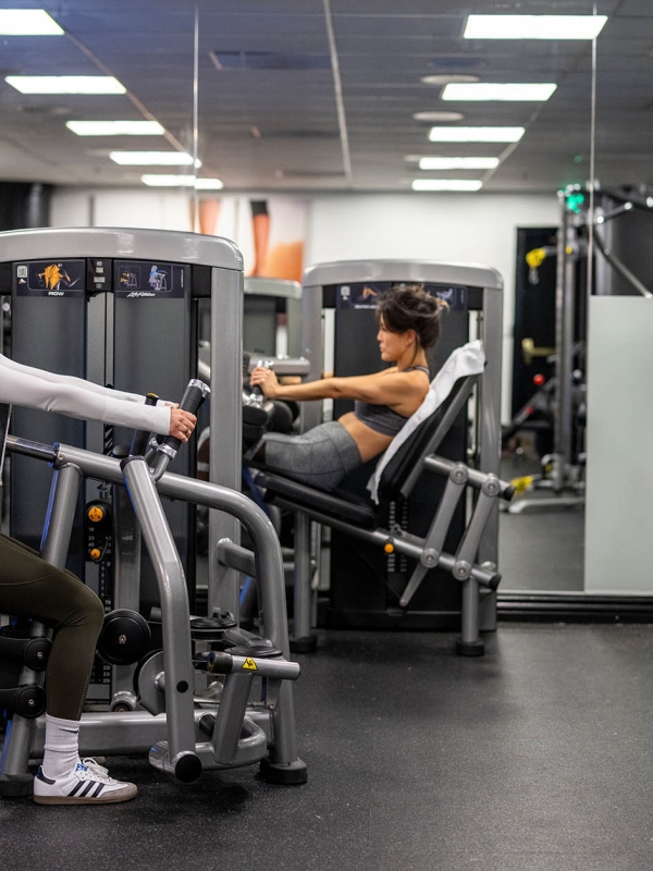 Women working out in the gym at The Marker