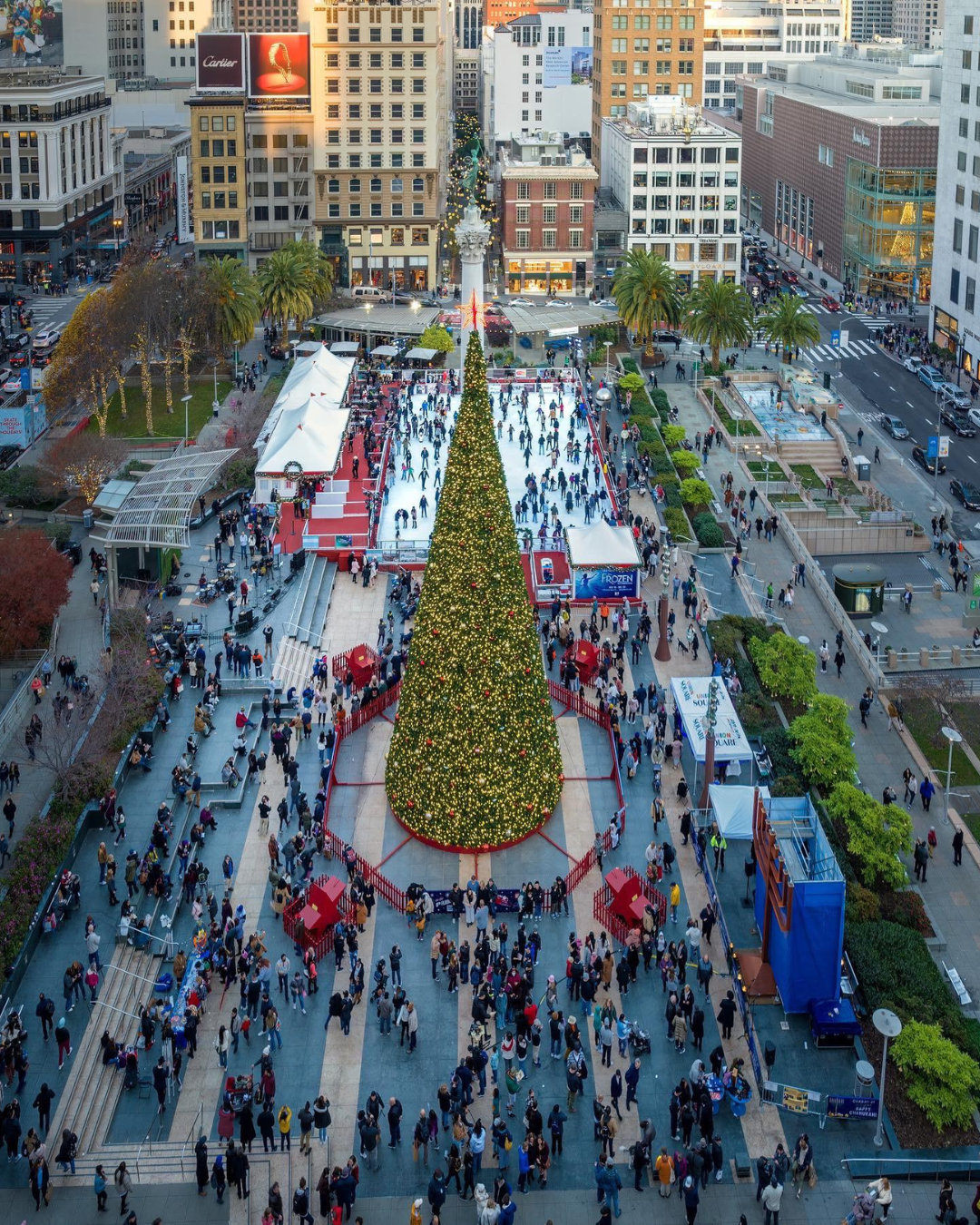 Christmas in Union Square San Francisco | The Marker, image size:1080x1350
