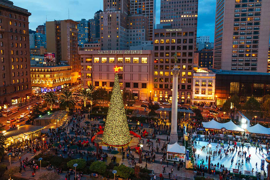 Christmas Union Square San Francisco