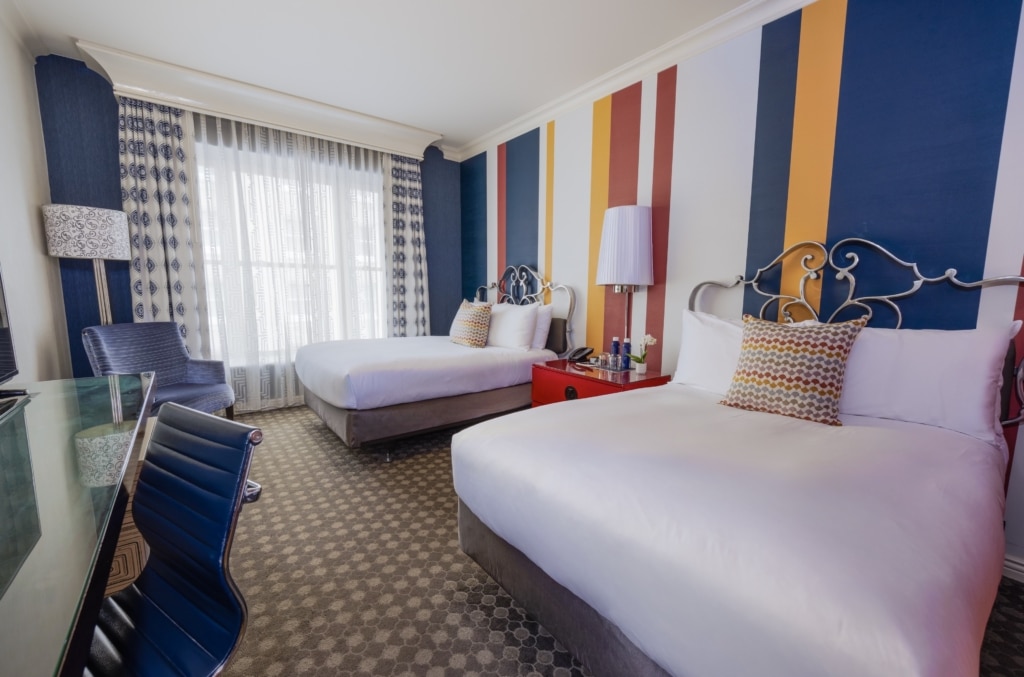 Double Queen Room at The Marker Unin Square San Francisco